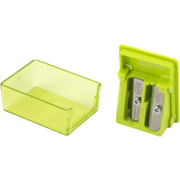 Точилка подвійна з міні-контейнером Kum Box 2-in-1K2Pop/3033521 пластикова