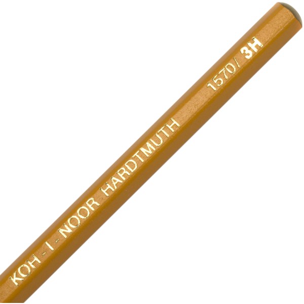 Карандаш графитный Koh-i-noor (12) (144) (1440) 1570-3Н