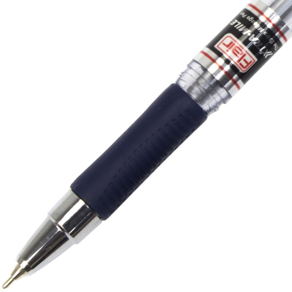 Ручка шариковая масляная Flair Xtra-mile 0,7мм черная (12) (144) 1117