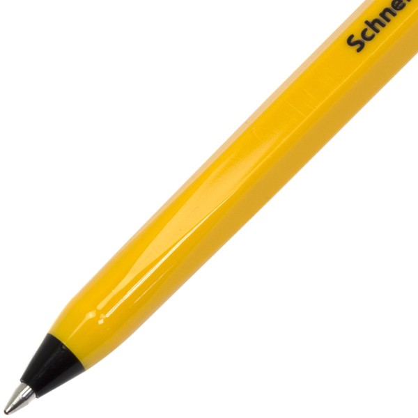 Ручка кулькова Schneider Tops 505F 0,5мм чорна, корпус помаранчевий (50) S150501