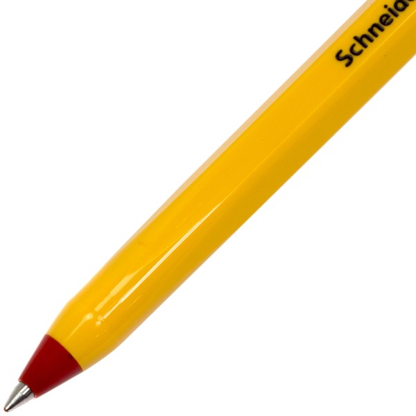 Ручка кулькова Schneider Tops 505F 0,5мм червона, корпус помаранчевий (50) S150502