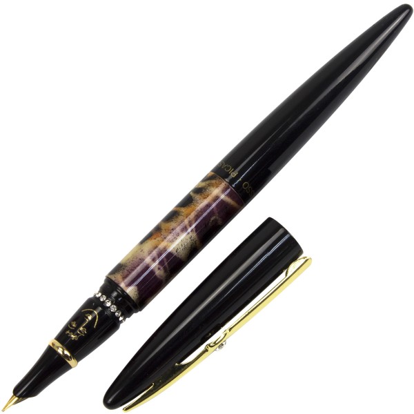 Набір ручок Picasso DUO капілярна та чорнильна в подарунковій упаковці чорний корпус 988  