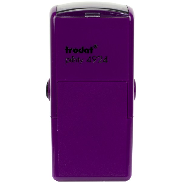 Оснастка для круглої печатки пластикова d40мм Trodat 4940/4924 корпус фіолетовий із пластиковим футляром-ковпачком