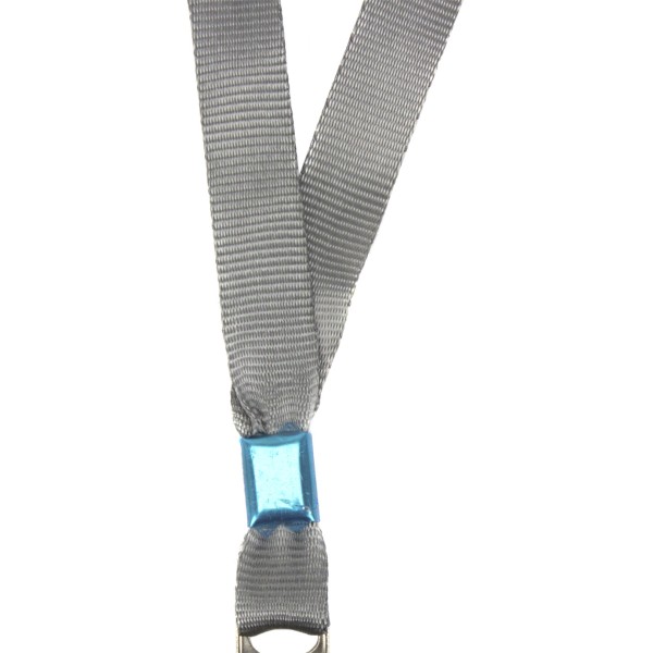 Шнурок для бейджа з металевим кліпом Axent сірий (20) (100) 4532-03