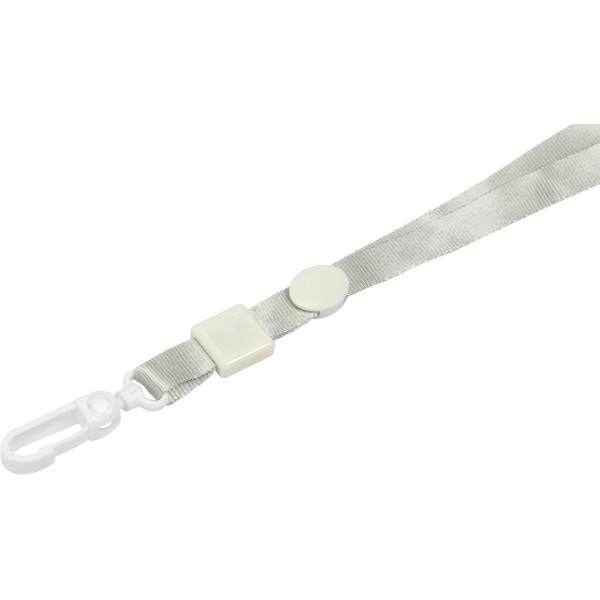 Шнурок для бейджа з карабіном Axent сірий (20) 4531-03
