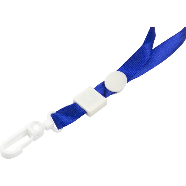 Шнурок для бейджа с карабином Axent синий (20) (25) (100) 4531-02