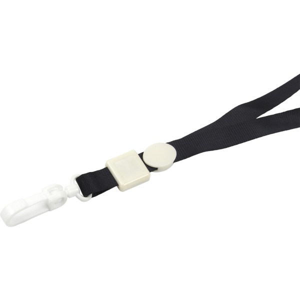Шнурок для бейджа з карабіном Axent чорний (20) (100) 4531-01