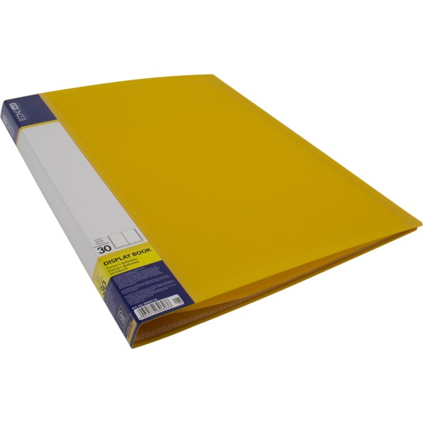 Папка з 30-ма файлами Economix А4  жовта (6) (24) E30603-05