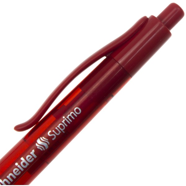 Ручка кулькова автоматична Schneider Suprimo 0,7 мм червона корпус червоний 135602