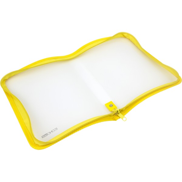 Папка на блискавці пластикова Economix B5 жовта (20) E31645-05