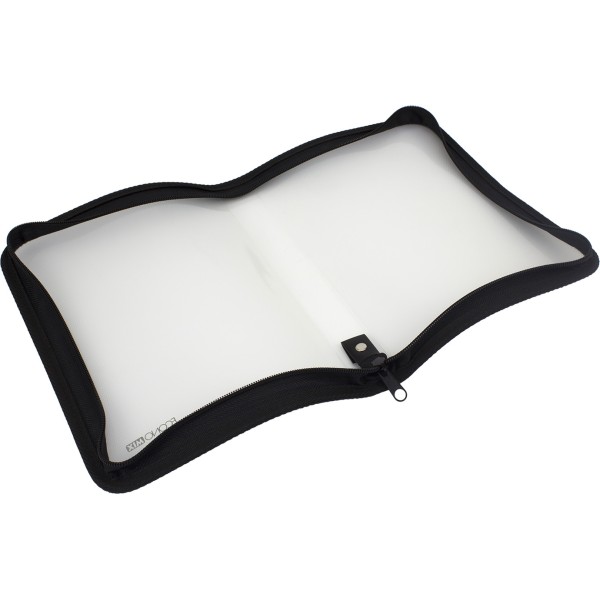 Папка на блискавці пластикова Economix B5 чорна (20) E31645-01