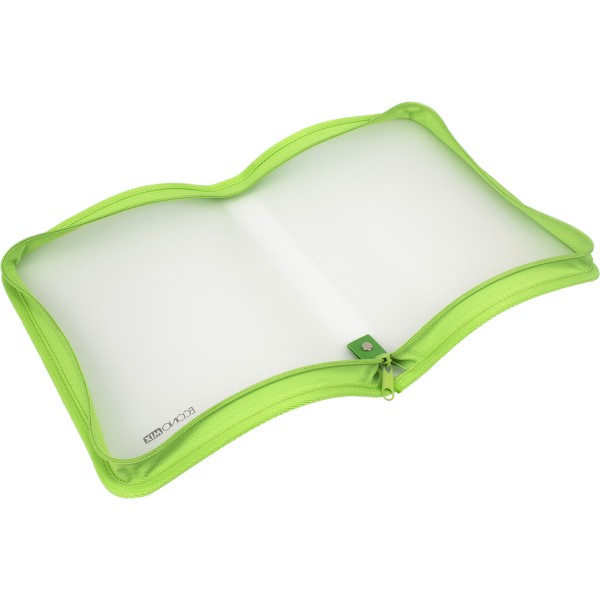 Папка на блискавці пластикова Economix B5 салатова (20) E31645-13