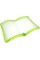 Папка на блискавці пластикова Economix A4 салатова (30) E31644-13