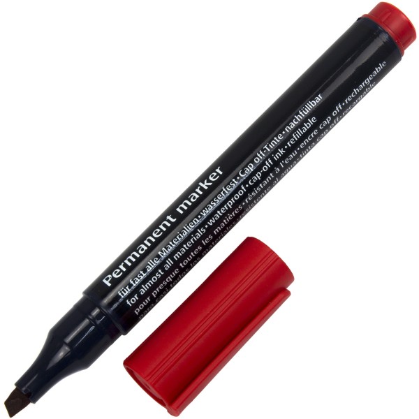 Маркер Permanent Schneider 133 1-4мм красный (10) (400) S113302