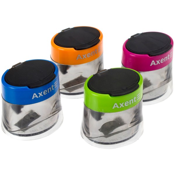Точилка Axent з контейнером Style, асорті (12) 1160-A  