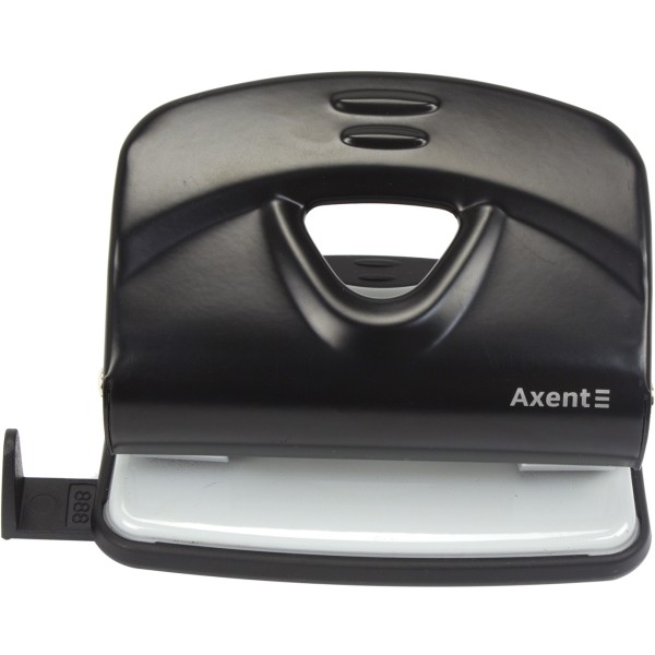 Дырокол Axent Exakt-2 20 листов металлический черный (12) 3920-01 