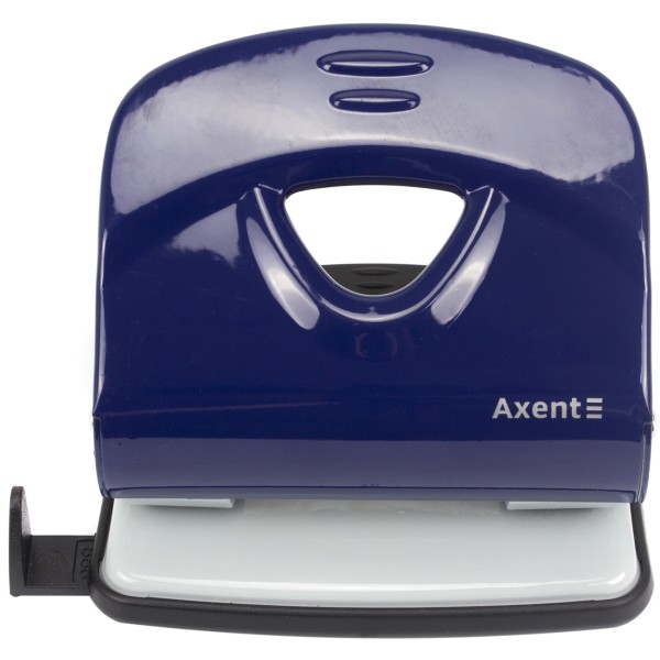 Дирокол Axent Exakt-2 30 аркушів металевий синій (6) 3930-02 