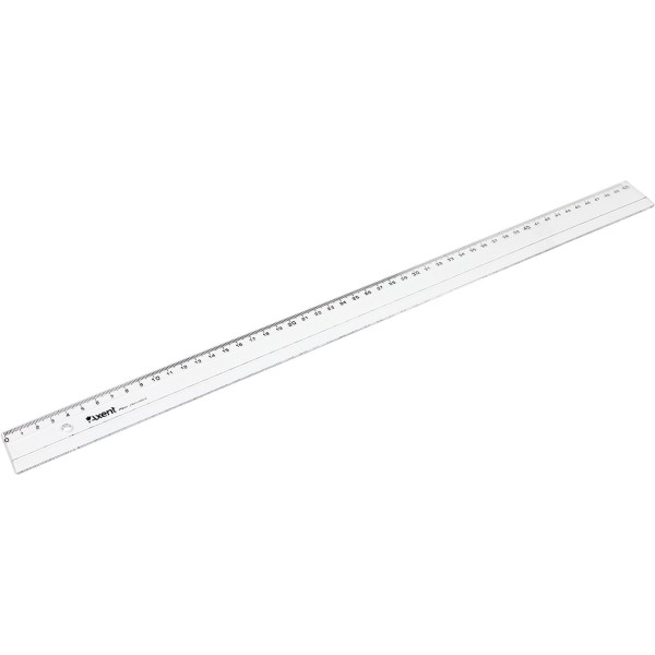 Лінійка пластикова прозора 50см Axent (50) 7350