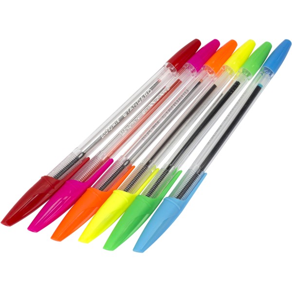 Набір ручок кулькових Economix Standart 6 кольорів (20) E10510