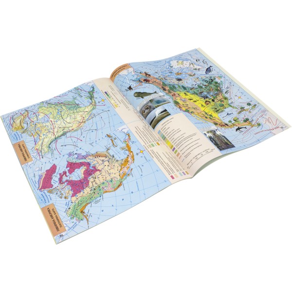 Атлас Географія материків і океанів 7 клас