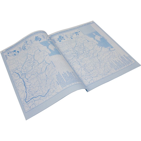 Контурна карта A4 Історія України 8 клас Картографія (50) (100) 0073/1971/2794