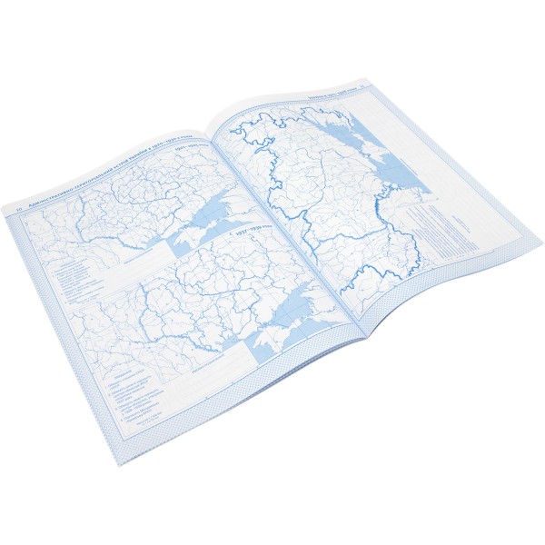 Контурна карта Історія України (1900-1939) 10 клас А4 Картографія 5598