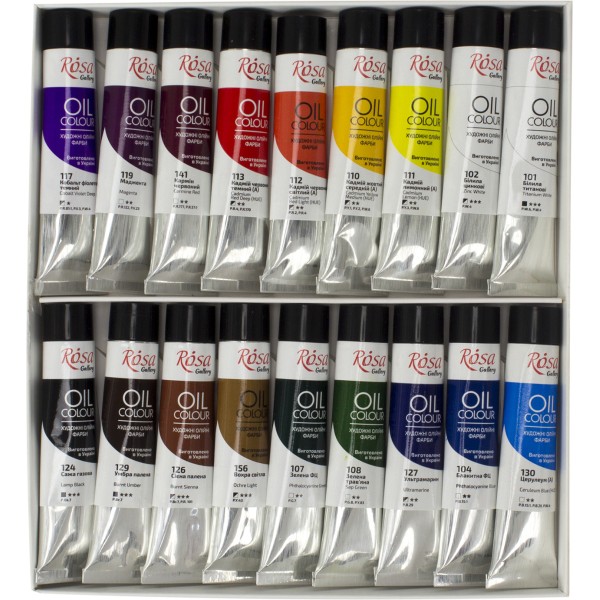 Набір олійних фарб 18 х20 мл Колос Studio 131005