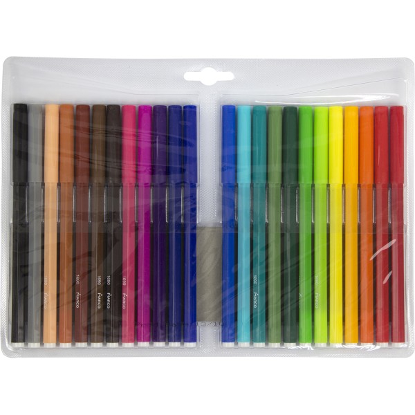 Фломастери Marco 24 кольори (12) (96) 1690/24