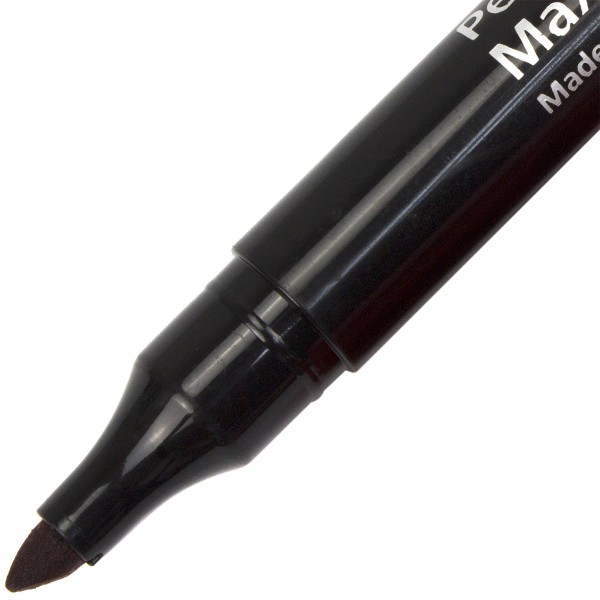 Маркер Permanent Schneider 163 скошенный 1-4мм красный (10) (400) S116302