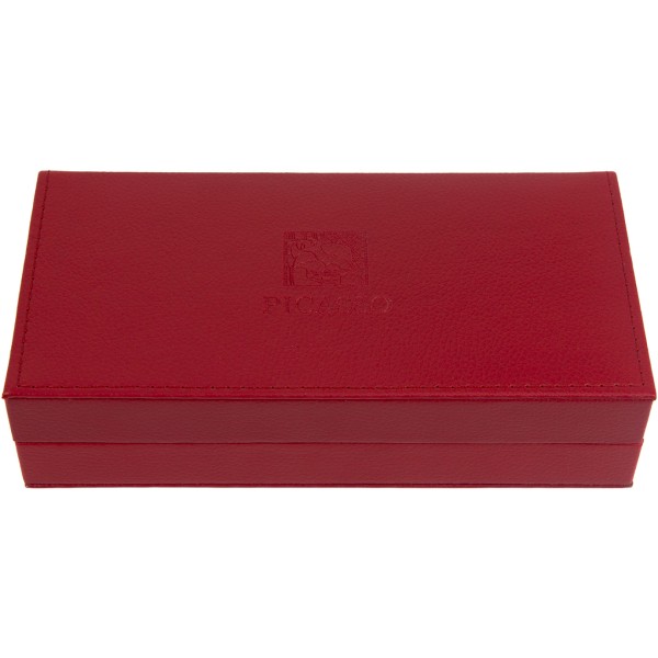 Набір ручок Picasso DUO капілярна та чорнильна в подарунковій упаковці чорний корпус 988  