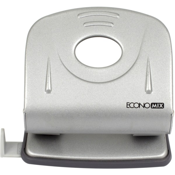 Дирокол Economix E40132 30 аркушів металевий з лінійкою   