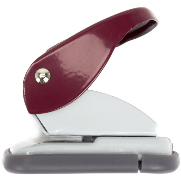 Дирокол Norma 20 аркушів металевий з лінійкою червоний (1) (12) 4345