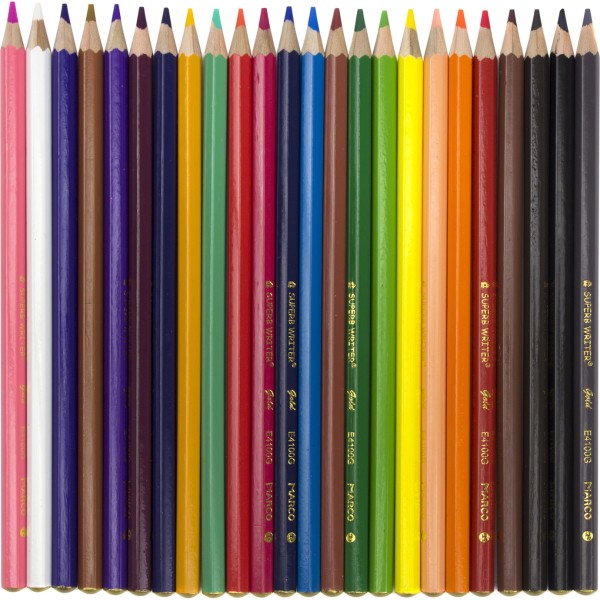 Олівці кольорові 24 кольори Marco Gold (6) (120) E4100G-24CB