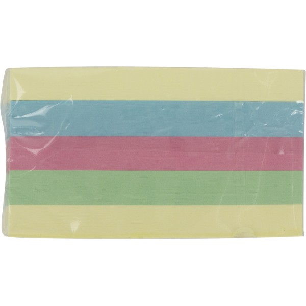 Блок для заміток з липким шаром 75х75 мм 450 аркушів пастель Axent куб 2324-00