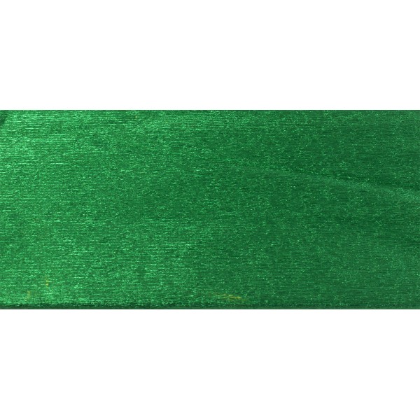 Папір гофра 2мх50 см 30% 60г/м2, 78г/м2 металік зелений (10) (200) KRM-8063