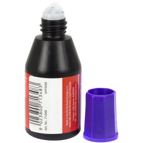 Штемпельна фарба Kores фіолетова 27мл K71348