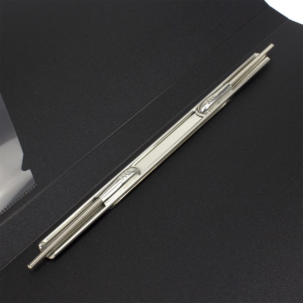 Папка-вуса Economix CLIP A Light A4 пластикова з 1 кишенею чорна (1) (20) (120) E31207-01