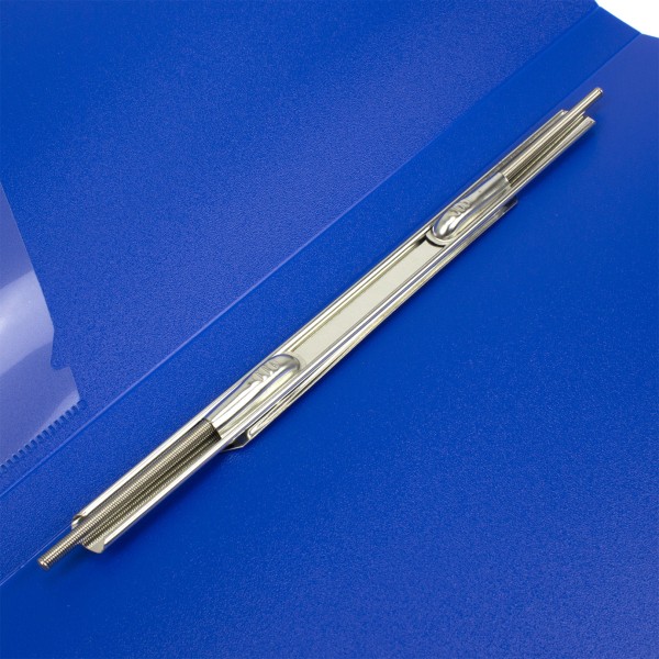 Папка-вуса Economix CLIP A Light A4 пластикова з 1 кишенею синя (1) (20) (120) E31207-02