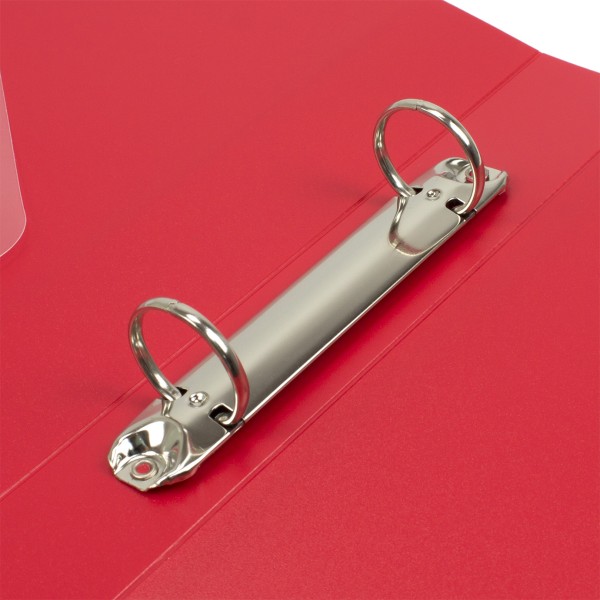 Папка на 2-х кільцях Scholz А5 25мм поліпропілен із кишенею асорті 5068/03070030