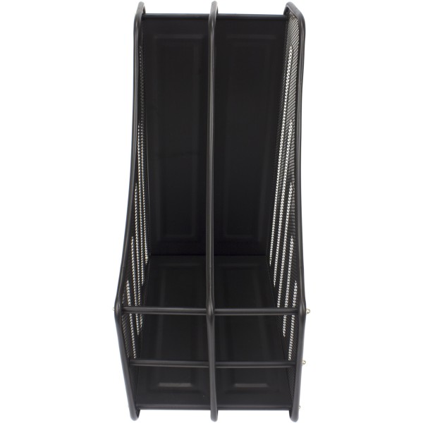 Лоток вертикальний FS-03/Z020/535510 2 відділення металевий чорний