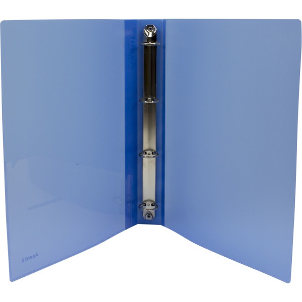 Папка на 4-х кільцях Axent А4 d-35 мм синя (1) (10) 1208-22-А
