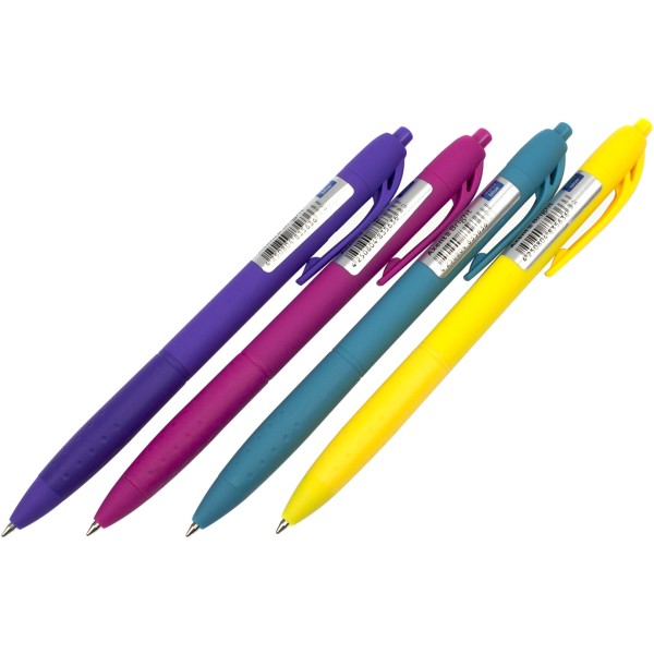 Ручка автоматична кулькова Axent Bright 0,7 мм синя AB1079-02-A