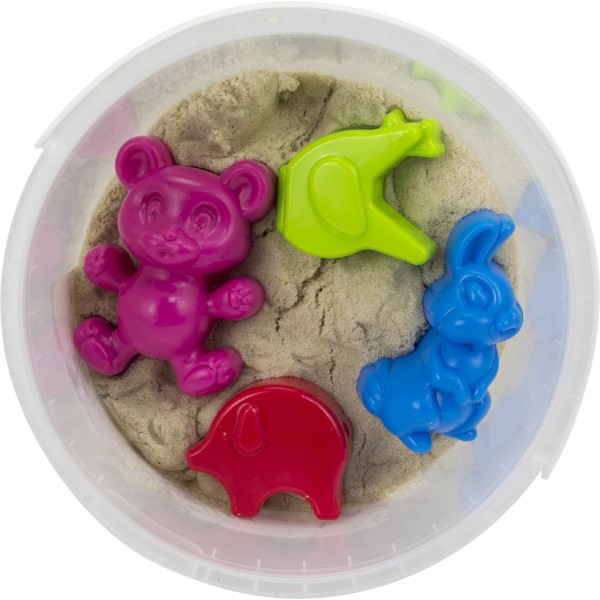 Набор для творчества и развлечений Magic sand песок, ведро, 500 гр 371-1