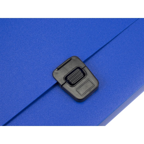 Портфель на застібці Economix А4 пластиковий синій (1) (6) E31607-02 