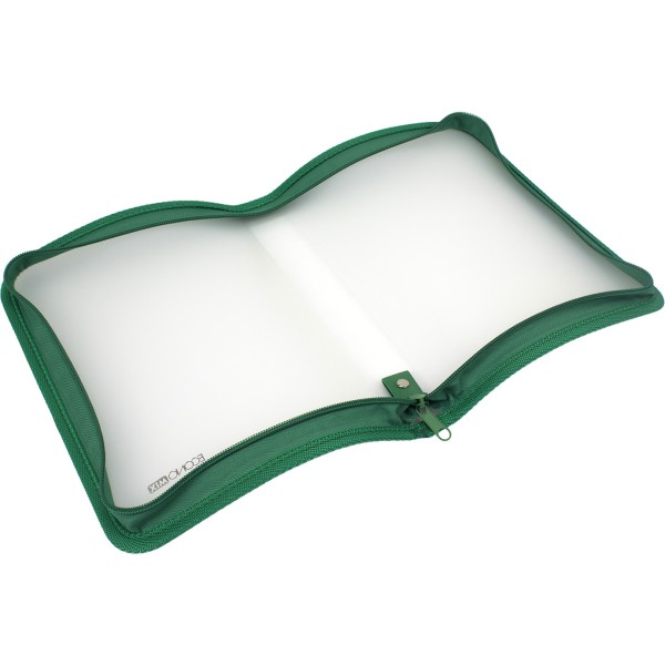 Папка на блискавці пластикова Economix B5 зелена (20) E31645-04