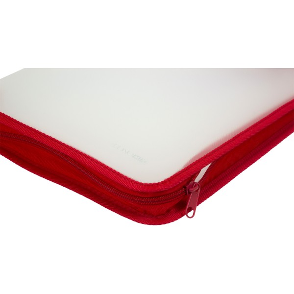 Папка на блискавці пластикова Economix A4 червона (30) E31644-03