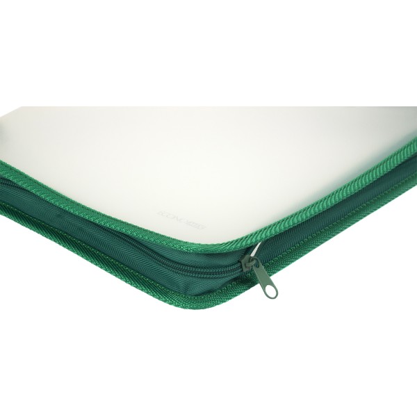 Папка на блискавці пластикова Economix A4 зелена (30) E31644-04
