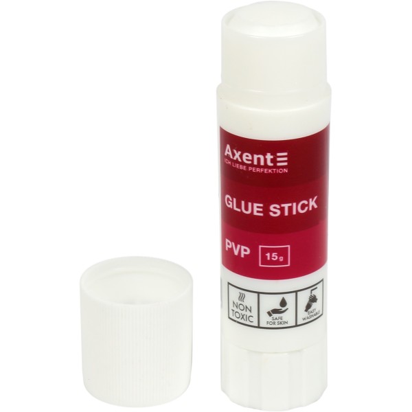 Клей-олівець Axent 15гр PVP (20) (600) 7112