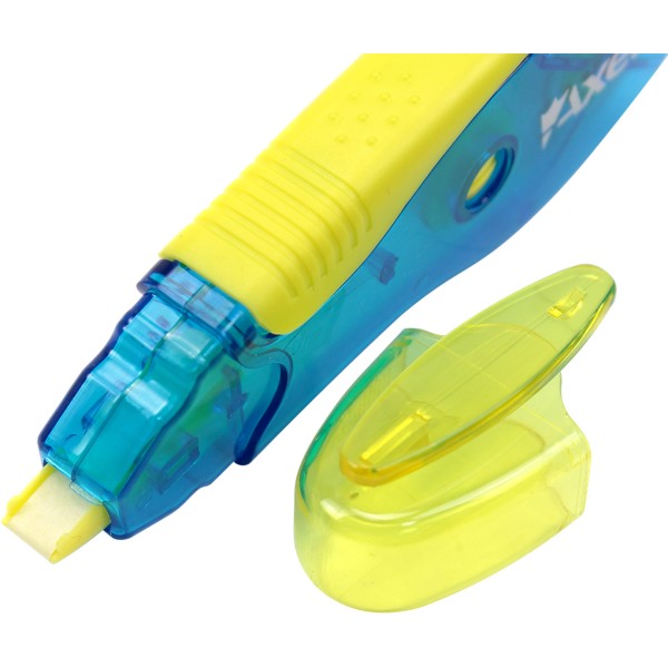 Коректор стрічковий Axent 5ммх5м, синьо-жовтий (12) (30) 7006-01