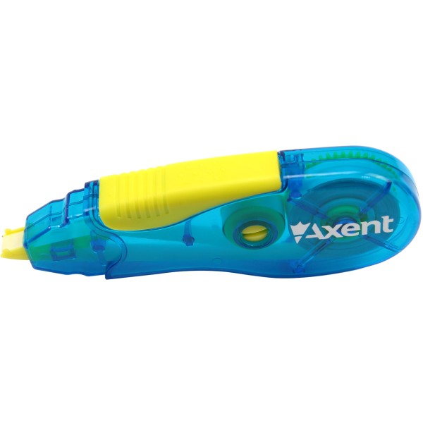 Коректор стрічковий Axent 5ммх5м, синьо-жовтий (12) (30) 7006-01